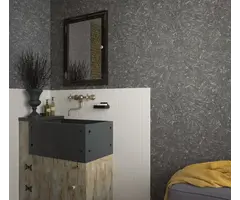 Behang grove structuur 34156