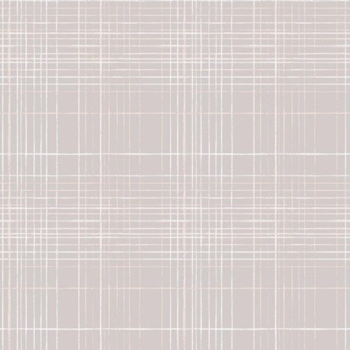 Behang fijne strepen en ruiten G23336