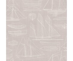 Behang technische tekening boten G23328