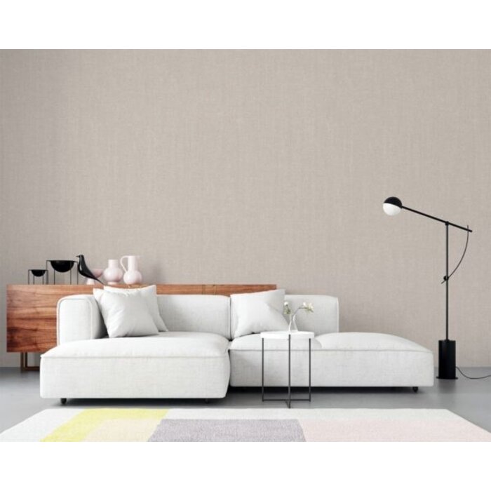 Behang uni beige G23322