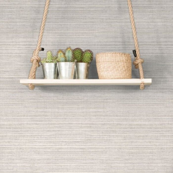 Behang natuurlijk streepeffect 7369