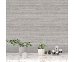 Behang natuurlijk streepeffect 7363