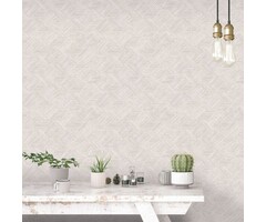 Behang natuurlijk vlechtwerk 7359