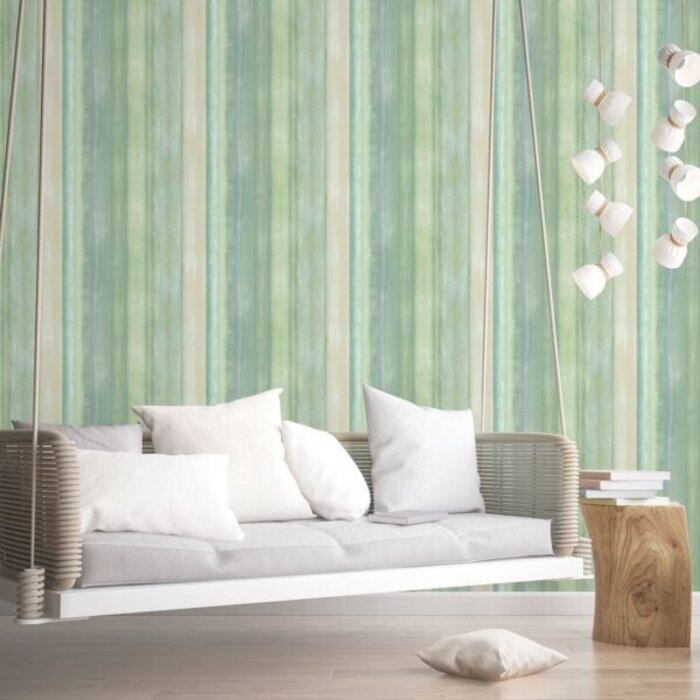 Behang ombre strepen 7352