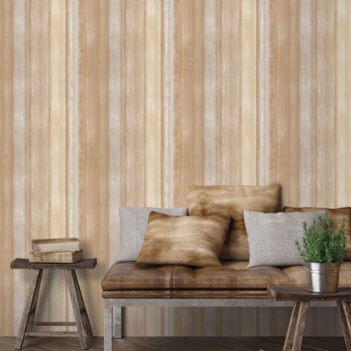 Behang ombre strepen 7350