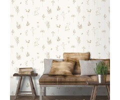 Behang planten en kruiden 7340