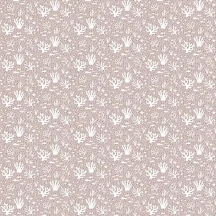 Behang met koraal print 14854