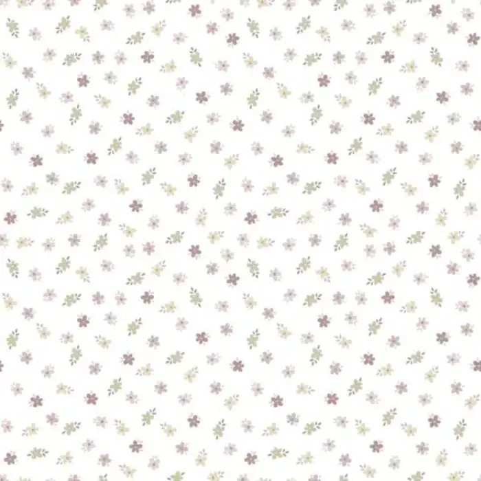 Behang met bloemetjes 14844