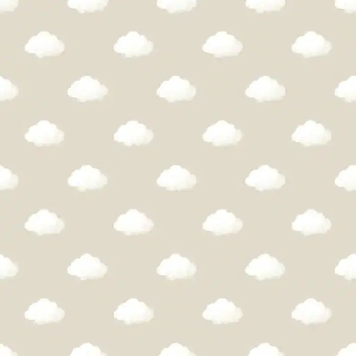 Behang met wolkjes 14832