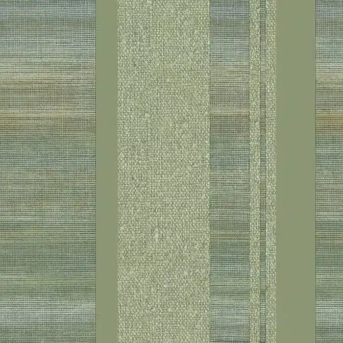 Behang met banen met weefselstructuur 21145