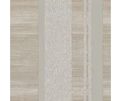 Behang met banen met weefselstructuur 21141