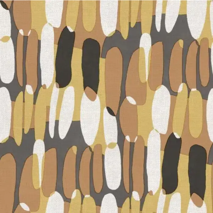 Behang met grafisch Scandi dessin 21139