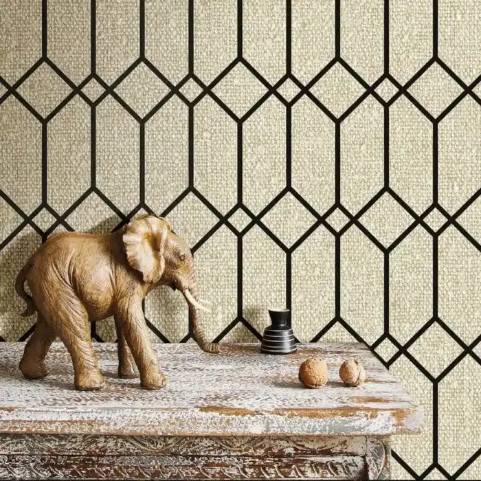 Behang met grafisch patroon 21123