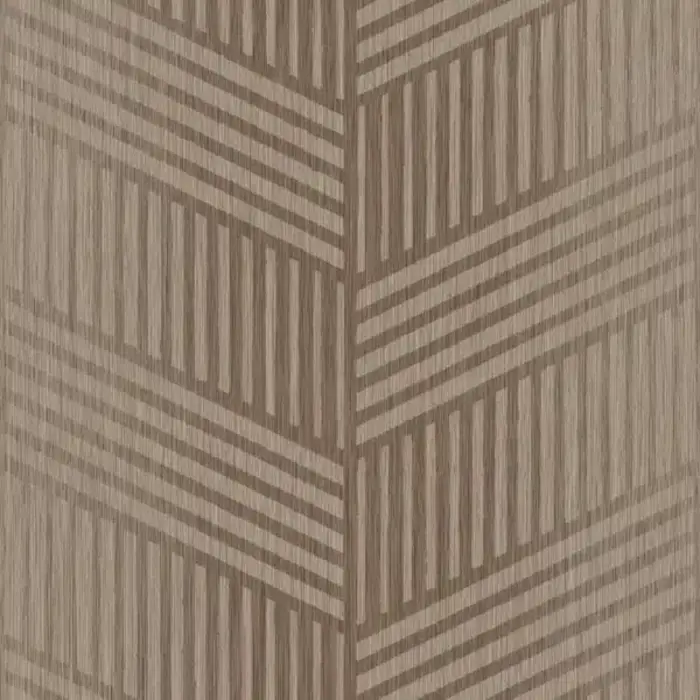 Behang met chevron strepenprint 24484