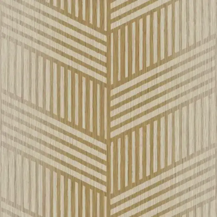 Behang met chevron strepenprint 24483