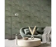 Behang met vakkenprint 24475