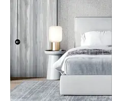 Behang met grove linnen structuur 24452