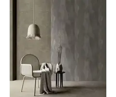 Behang met sleets weefsel structuu 24447