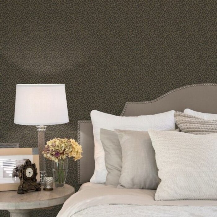 Behang met geometrische lijnen W78192