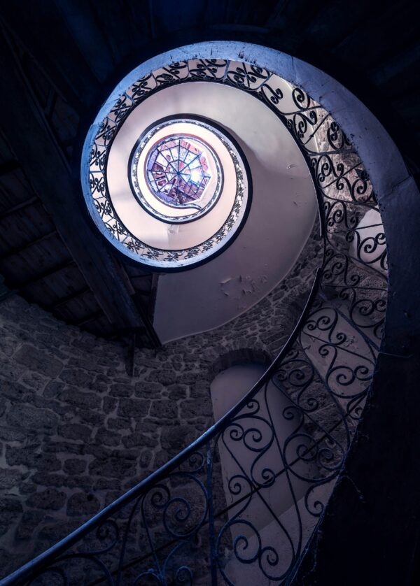 Fotobehang Wendeltreppe SHX4-141