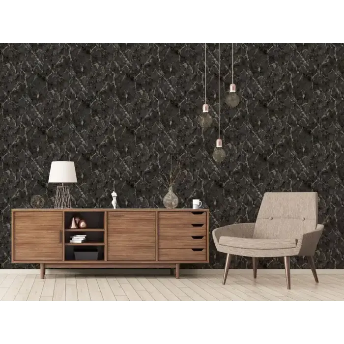 Behang met marmerprint G67754