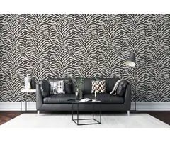 Behang met zebraprint G67491