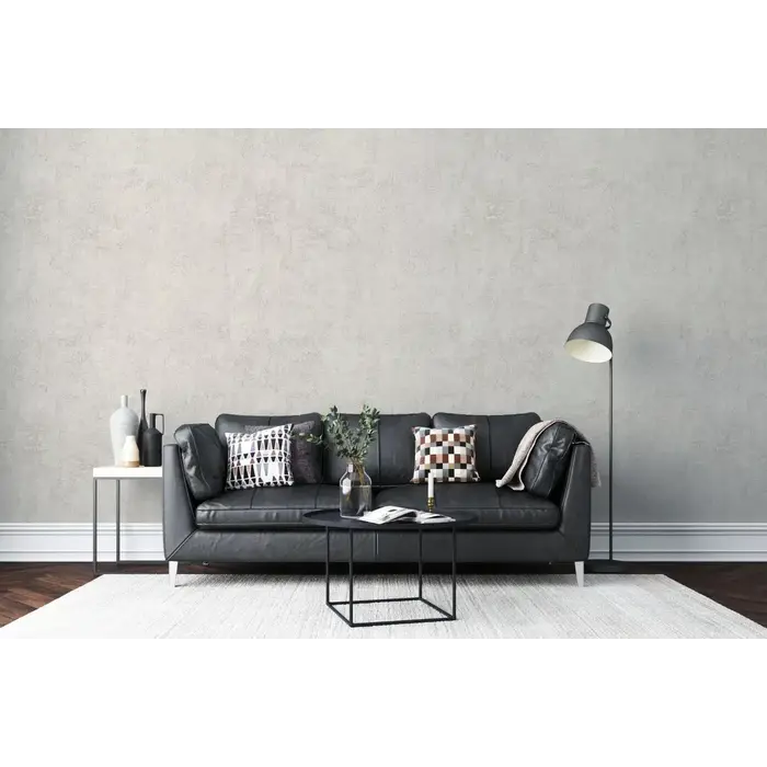 Behang met betonstuc structuur G67488