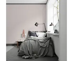 Behang met linnen look G67441