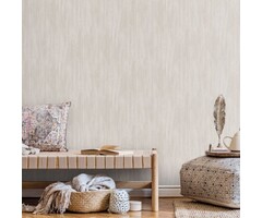 Behang met geveegd betoneffect G78534