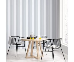 Behang met brede strepen G78519