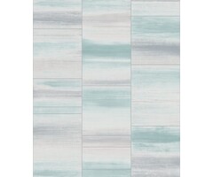 Behang metallic met vlakverdeling G67745