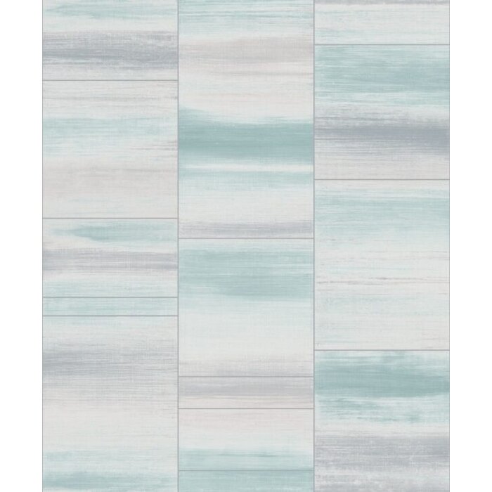 Behang metallic met vlakverdeling G67745