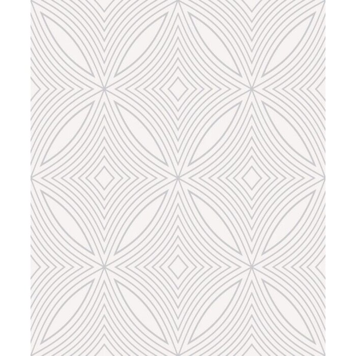 Behang met grafisch metallic dessin G67731