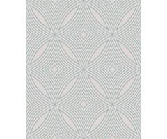 Behang met grafisch metallic dessin G67727