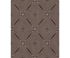 Behang met grafisch metallic dessin G67725