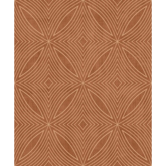 Behang met grafisch metallic dessin G67724