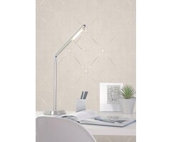 Behang met grafisch metallic dessin G67722