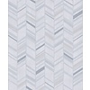 Behang met chevron print G67711