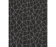 Behang met facet print G67694