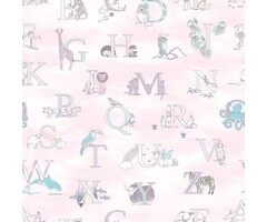 Behang alfabet letters G56538