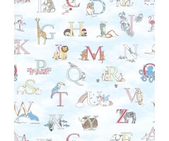 Behang alfabet letters G56537