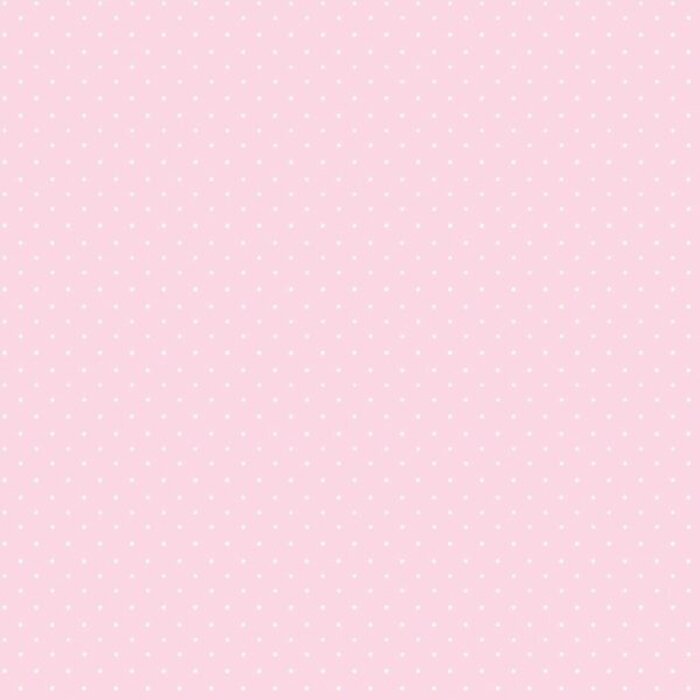 Behang roze met witte stippen G56511