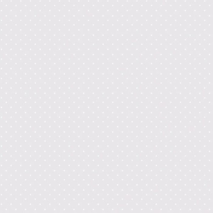 Behang lichtgrijs met witte stippen G56509