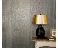 Behang metallic strepen kleurverloop