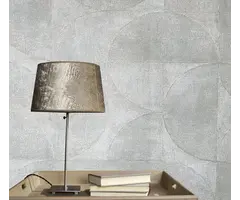 Behang grafische halve cirkels