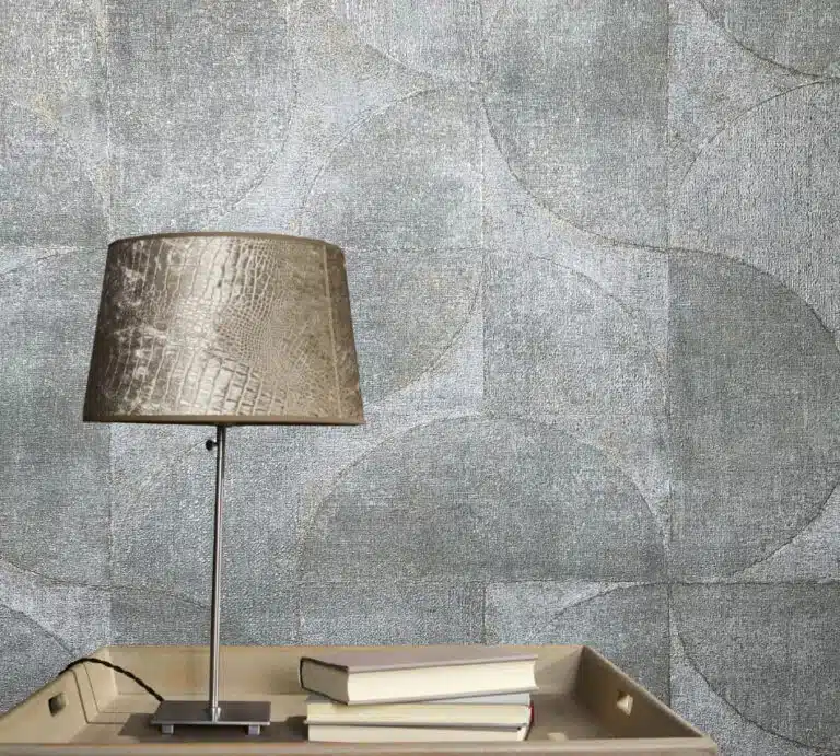 Behang grafische halve cirkels