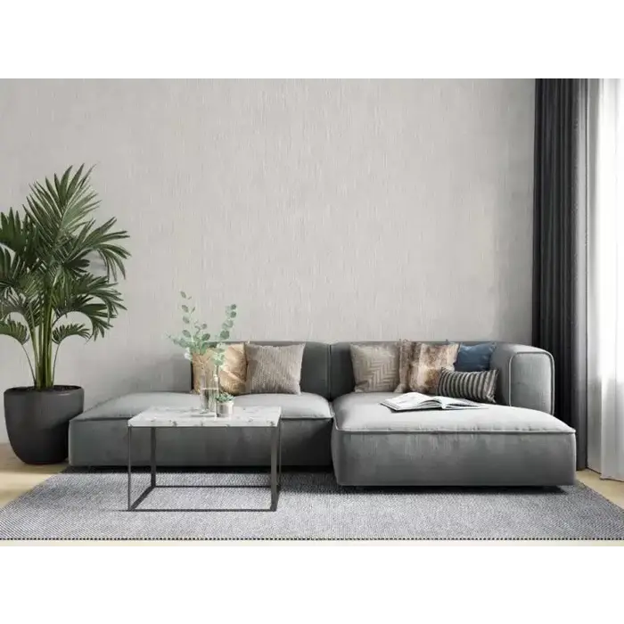 Behang lichte streepstructuur