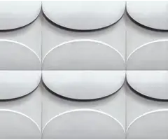 Behang 3d ovaal patroon 34489