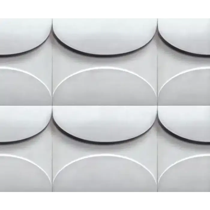 Behang 3d ovaal patroon 34489