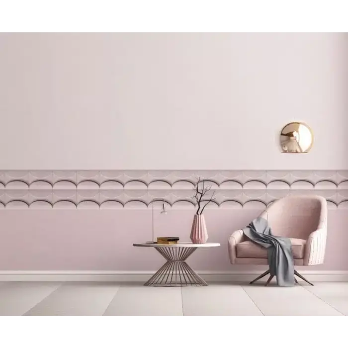 Behang 3d ovaal patroon 34487